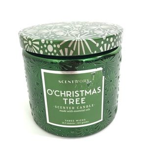 ScentWorx O' CHRISTMAS TREE Candle 14.5 oz. TIN
